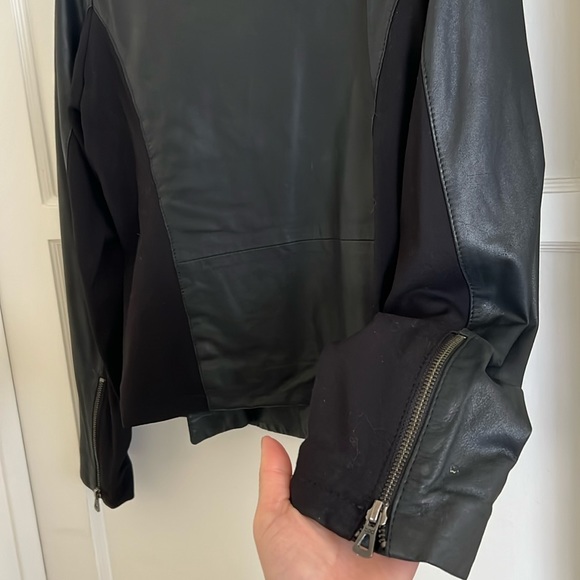 BOD & CHRISTENSEN, Black Leather Jacket - Picture 6 of 9